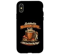 Custodia per iPhone X/XS PASSATO AL FUNGO IL CAFFÈ ANCORA NON TROVA LE MIE CHIAVI