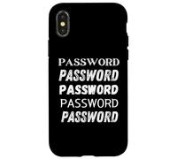 Custodia per iPhone X/XS Password Password Password Password Password Hacking Gear