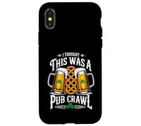 Custodia per iPhone X/XS Pensavo che fosse un pub crawl giorno di San Patrizio