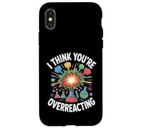 Custodia per iPhone X/XS Penso che tu stia esagerando nel laboratorio di chimica