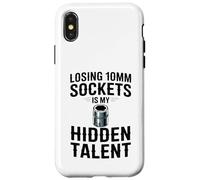 Custodia per iPhone X/XS Perdere prese 10MM è il mio talento nascosto meccanico di auto ragazzo