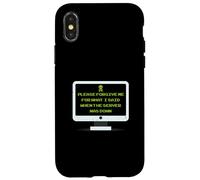 Custodia per iPhone X/XS Perdonami per quello che ho detto quando il server era inattivo