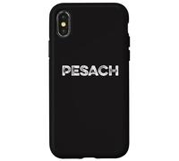 Custodia per iPhone X/XS Pesach Passover Seder Festa ebraica Ebraico Dio Ebrei Ebraismo