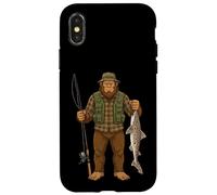 Custodia per iPhone X/XS Pescecane Bigfoot Pescatore