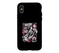 Custodia per iPhone X/XS Petali E Seta Tokyo Geisha Street