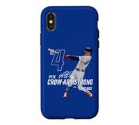 Custodia per iPhone X/XS Pete Crow-Armstrong MLBPA Dynamic Pose Chicago Baseball