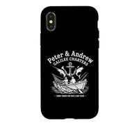 Custodia per iPhone X/XS Peter E Andrew Galilee Charters Biblical Fisherman