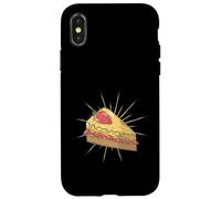 Custodia per iPhone X/XS Pezzo di torta con torta di fragole pasticceria