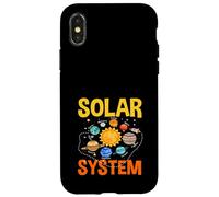 Custodia per iPhone X/XS Pianeti del sistema solare Scienza spaziale educativa