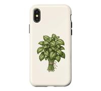 Custodia per iPhone X/XS Pianta Erbe Di Basilico Per Chef Italiano