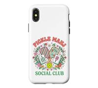 Custodia per iPhone X/XS Pickle Mahj Social Club - Palla da paddle