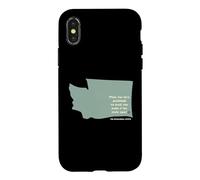 Custodia per iPhone X/XS Pickleball Washington lo Stato di Pickleball