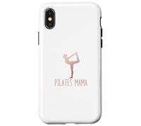 Custodia per iPhone X/XS Pilates Mamma