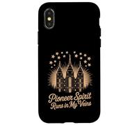 Custodia per iPhone X/XS Pioneer Spirit corre nelle mie vene Missione