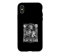 Custodia per iPhone X/XS Plinio il Vecchio Natura Osservato Filosofo Naturale Romano