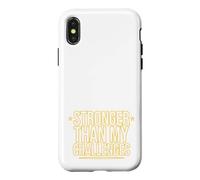 Custodia per iPhone X/XS Plus fort que mes défis