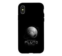Custodia per iPhone X/XS Plutone non dimentica mai l'astronomia Pianeta spaziale