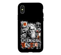 Custodia per iPhone X/XS Poeta bengalese Rabindranath Tagore Letteratura