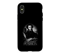 Custodia per iPhone X/XS Poeta russo Alexander Pushkin Poesia classica
