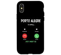 Custodia per iPhone X/XS Porto Alegre chiama e devo andare in Brasile in viaggio
