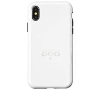 Custodia per iPhone X/XS Powered by God Christian Faith T-Shirt