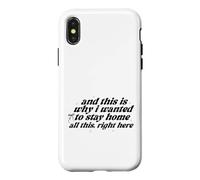 Custodia per iPhone X/XS Preferisco il mio spazio Introvert Homebody Life