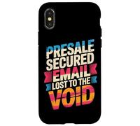 Custodia per iPhone X/XS PRESALE SECURED EMAIL LOST TO THE VOID