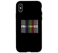 Custodia per iPhone X/XS Pro Choice Rainbow Design