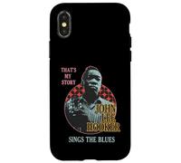 Custodia per iPhone X/XS Prodotto ufficiale John Lee Hooker Jazz Icon - Sings The Blues
