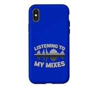 Custodia per iPhone X/XS Produttore musicale DJ Ascolto dei miei mix Sound Wave