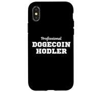 Custodia per iPhone X/XS Professional Dogecoin HODL Crypto Mining Doge Dank Meme Coin