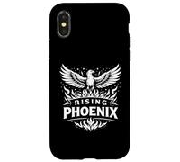 Custodia per iPhone X/XS Progettazione mentale della resilienza personale di Rising Phoenix