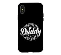 Custodia per iPhone X/XS Promosso a Daddy Est 2027 Presto sarà nuovo papà finalmente padre