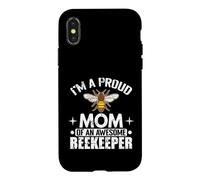 Custodia per iPhone X/XS Proud Mom Impressionante apicoltore Miele Bee
