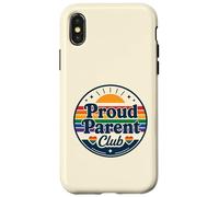 Custodia per iPhone X/XS Proud Parent Club LGBTQ+ Pride sostiene il design arcobaleno