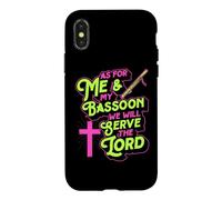 Custodia per iPhone X/XS Quanto a me e al mio fagotto serviremo il Signore
