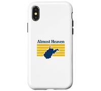 Custodia per iPhone X/XS Quasi Paradiso West Virginia Retro