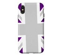 Custodia per iPhone X/XS Queen's Platinum Jubilee 2022 70th Anniversary Union Jack