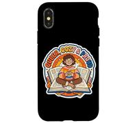 Custodia per iPhone X/XS Queer Accogliente e Orgoglioso Booklover
