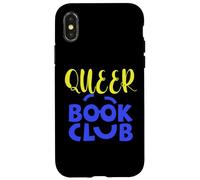 Custodia per iPhone X/XS Queer Book Club Tipografia Design