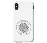 Custodia per iPhone X/XS Quello che cerchi ti sta cercando (Mandala Graphic)