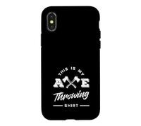 Custodia per iPhone X/XS Questa è la mia ascia che lancia
