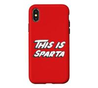 Custodia per iPhone X/XS Questa è Sparta | Grecia Greek War Movie