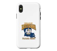 Custodia per iPhone X/XS Questo è il mio Louisiana Pajama State Bayou Pride