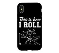 Custodia per iPhone X/XS Questo è il modo in cui lancio formula fisica Insegnante di scienze Matematica Nerd