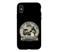 Custodia per iPhone X/XS Questo ragazzo fa il miglior barbecue Funny Bear Barbecue