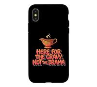 Custodia per iPhone X/XS Qui per il sugo non il dramma grazie