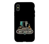 Custodia per iPhone X/XS QUIET CHAIN CREW Bicicletta Cura della Catena Officina