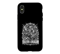 Custodia per iPhone X/XS Raijin e Dragon Thunder comanda il mito del cielo