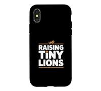 Custodia per iPhone X/XS Raising Tiny Lions